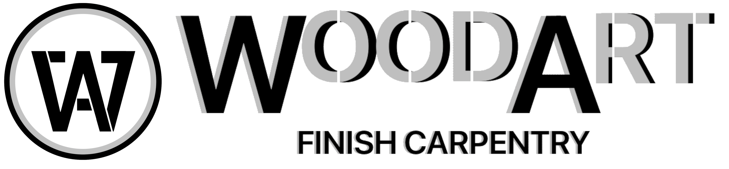 WoodArt Finish Carpentry Logo